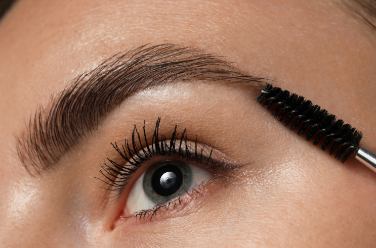 Lash and brow services at Let's Face It Med Spa in Denver.