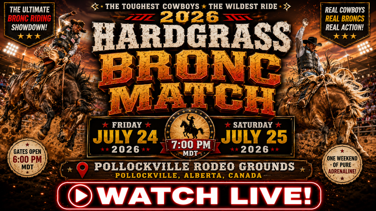 2026 Hardgrass Bronc Match Live Stream