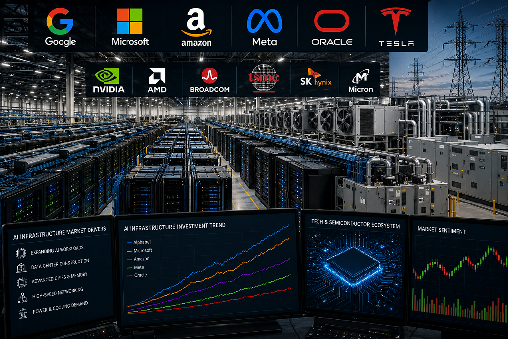 AI Infrastructure Spending Becomes Wall Street's Biggest Theme After Big Tech Earnings