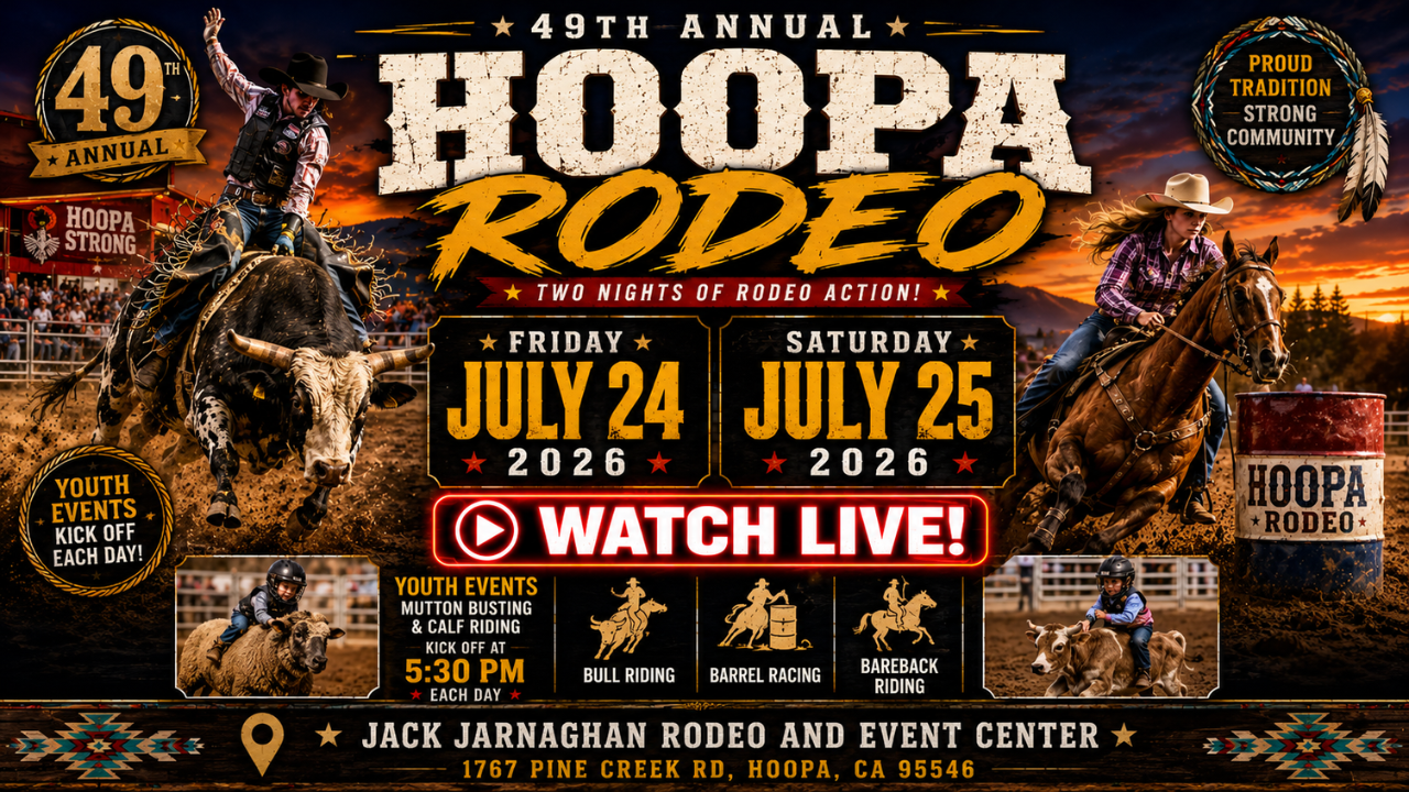 49th Annual Hoopa Rodeo Live