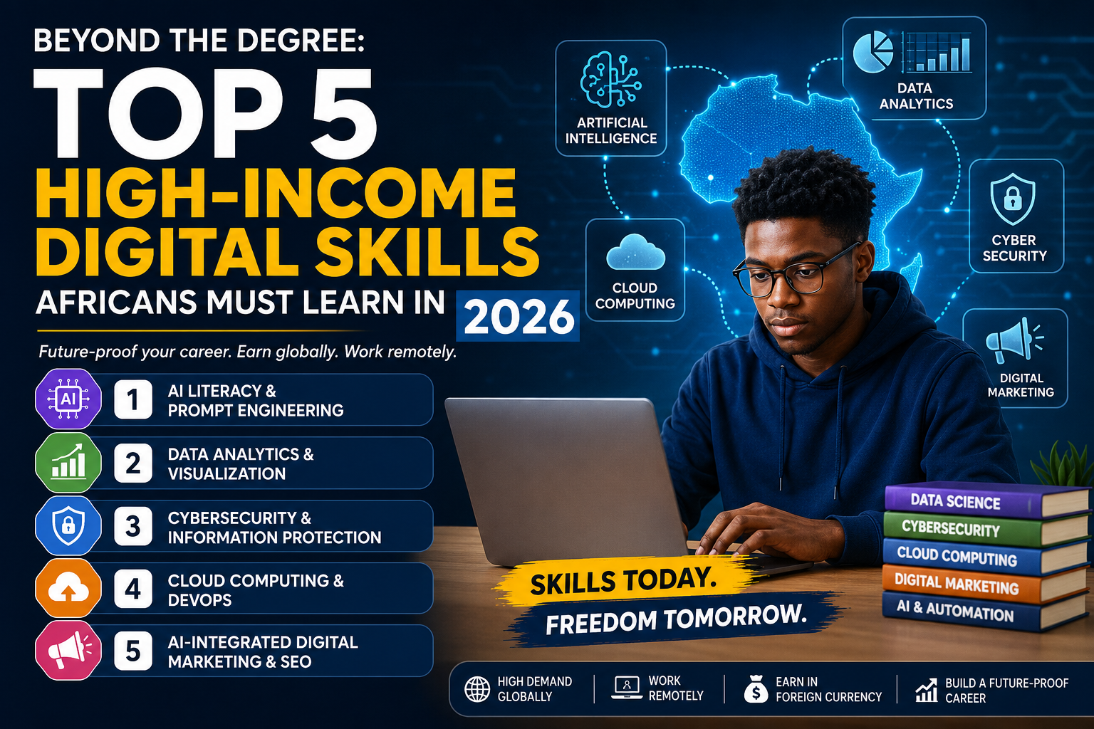Beyond the Degree: Top 5 High-Income Digital Skills Africans Must Learn in 2026 - Southern Report