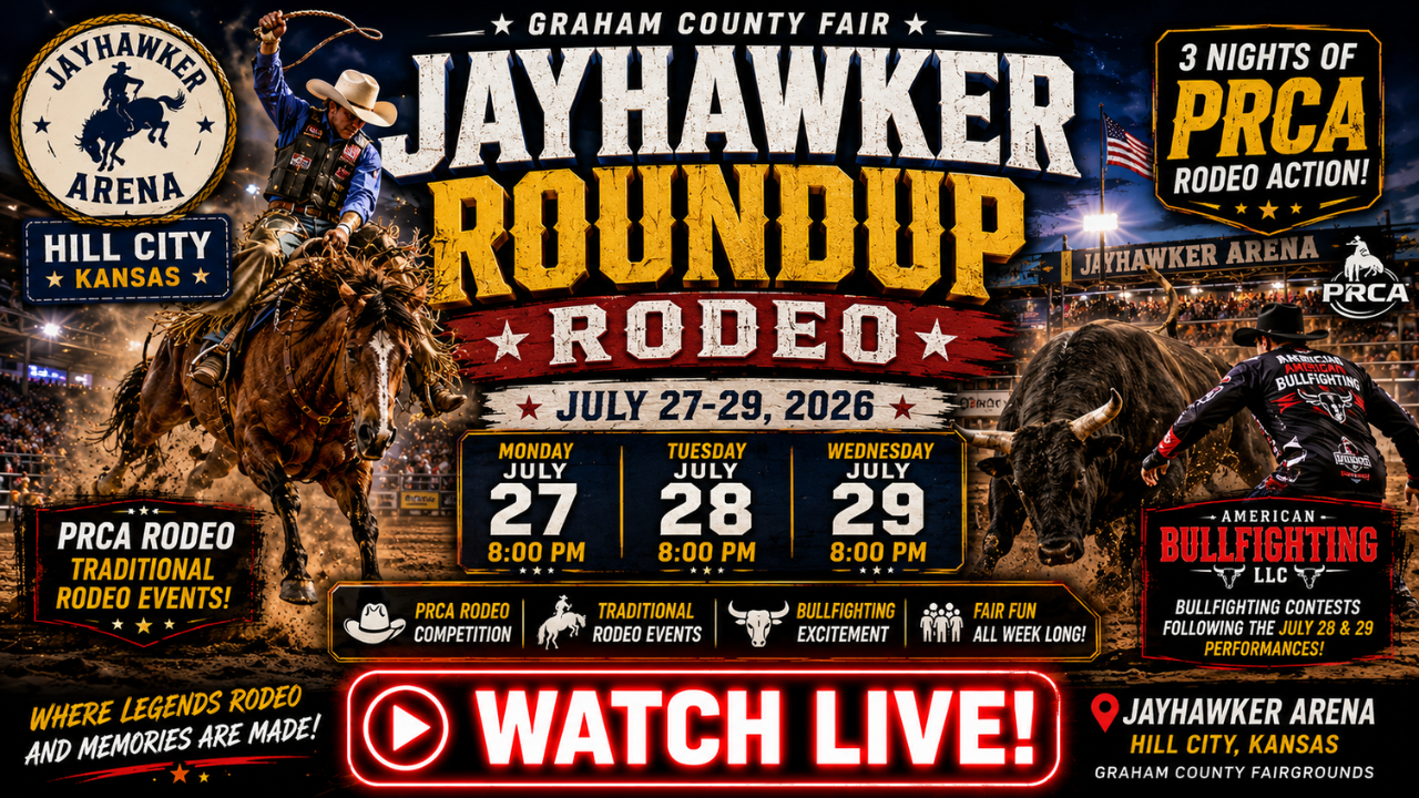 Jayhawker Roundup Rodeo 2026 Live