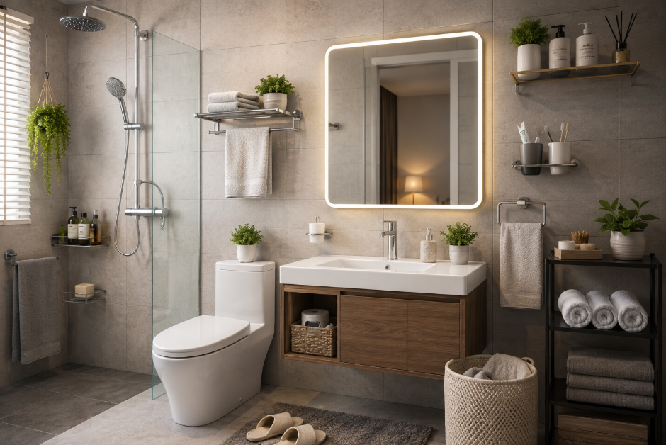perlengkapan kamar mandi
