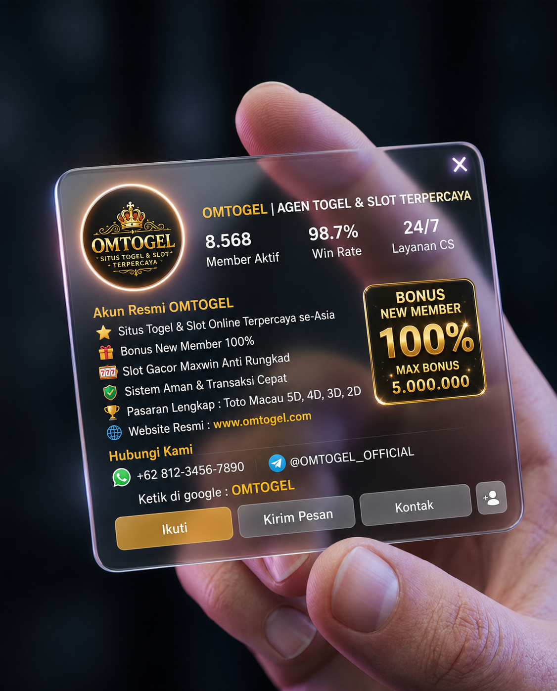 SLOT TOGEL OMTOGEL | Link Situs Slot Gacor Hari Ini Bandar Toto 4D Berlisensi WLA
