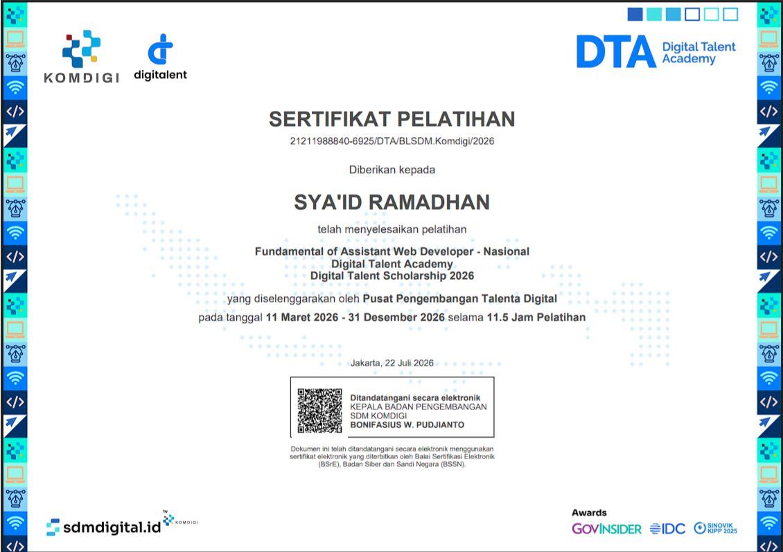Achievement 1