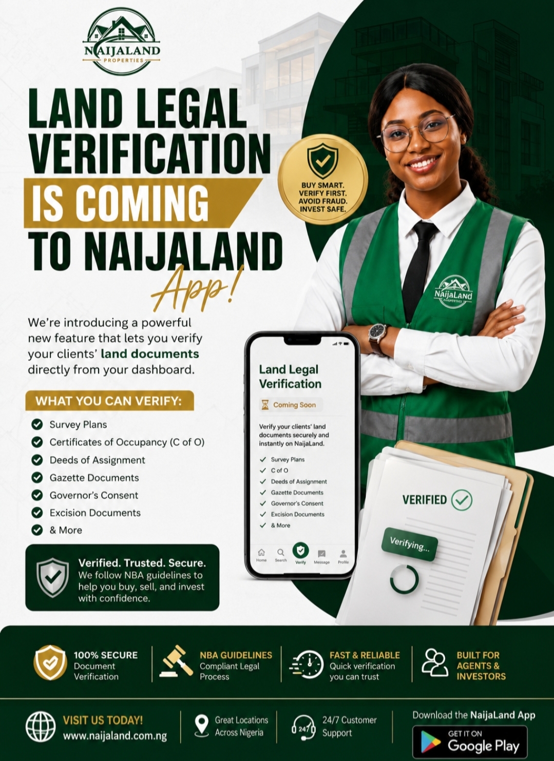 LAND LEGAL VERIFICATION IS COMING TO NAIJALAND!