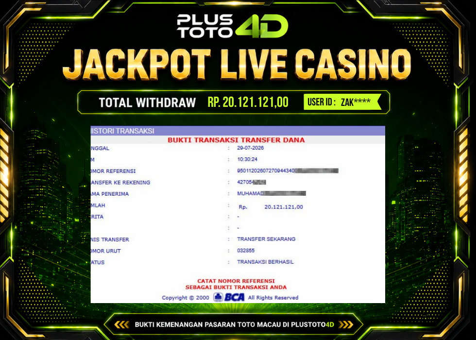 🚀 BUKTI PEMBAYARAN HARI INI! 🚀