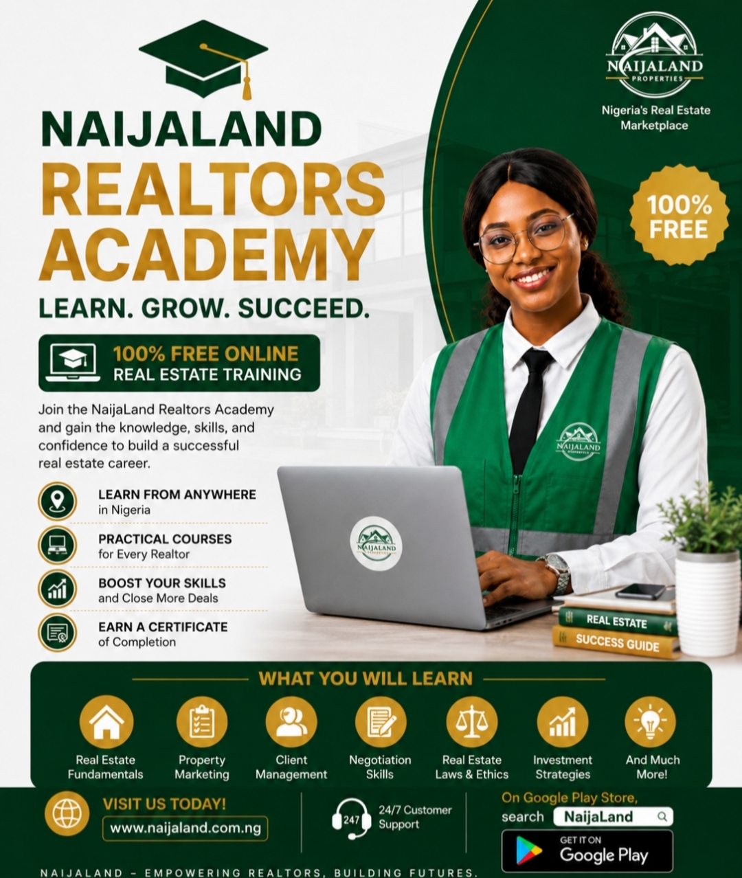 FREE Online Realtors Academy in Nigeria: Become a Certified Realtor from Anywhere