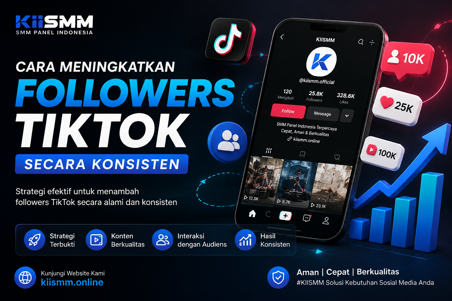 Cara Meningkatkan Followers TikTok dengan Strategi yang Tepat | KIISMM