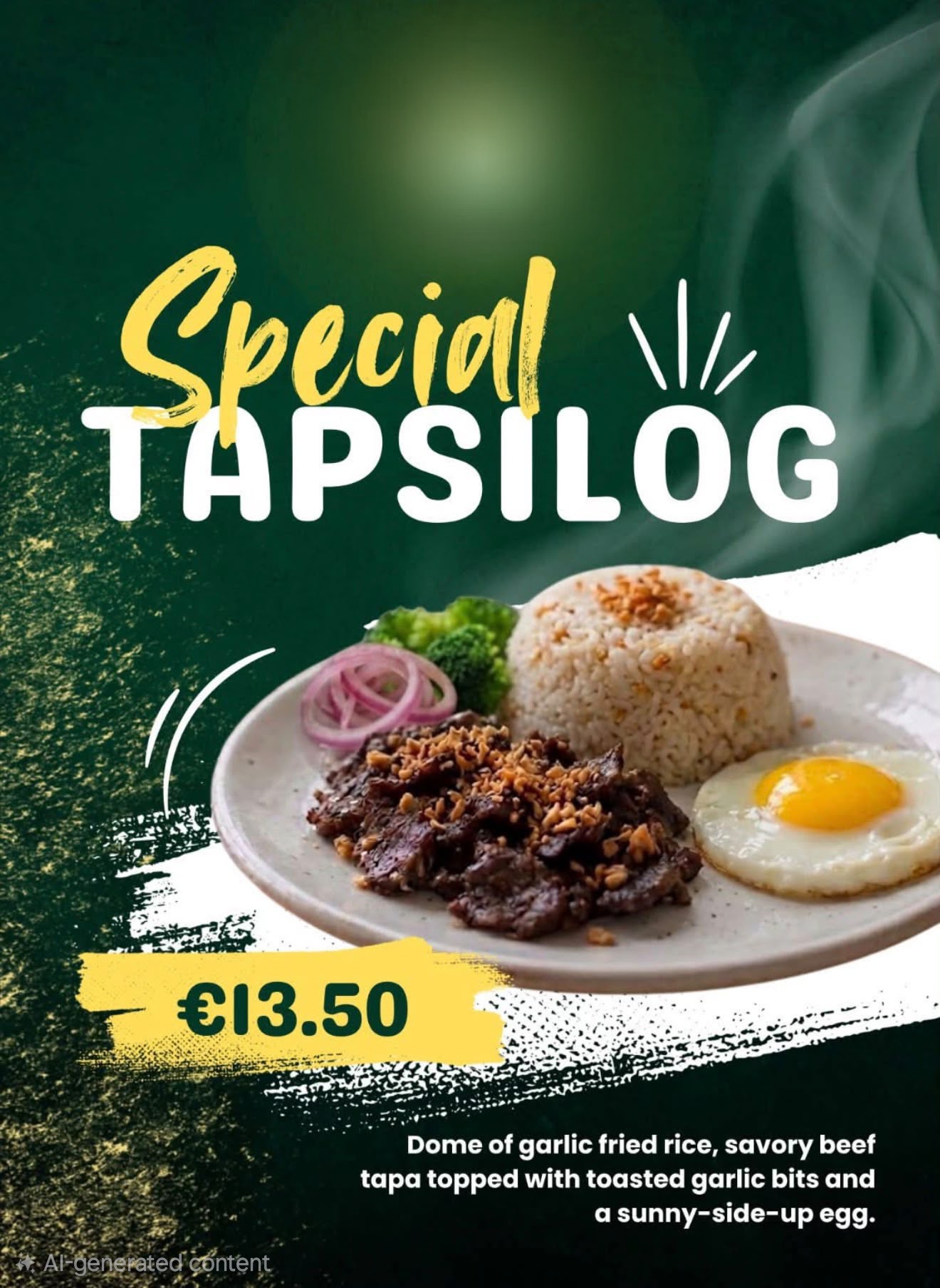 Special Tapsilog