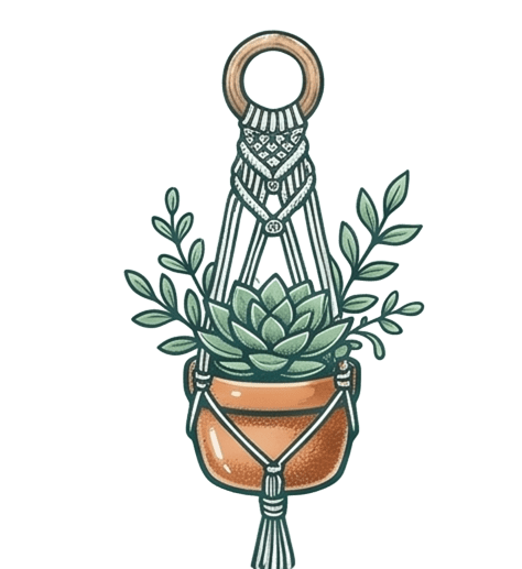 Icono de Colgantes para plantas