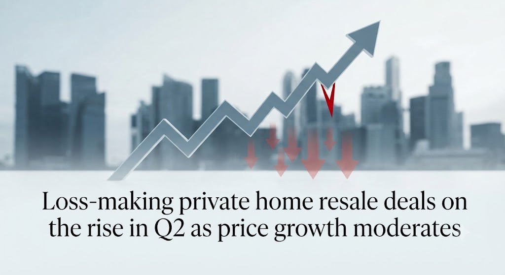 Loss-making private home resale deal in Q2