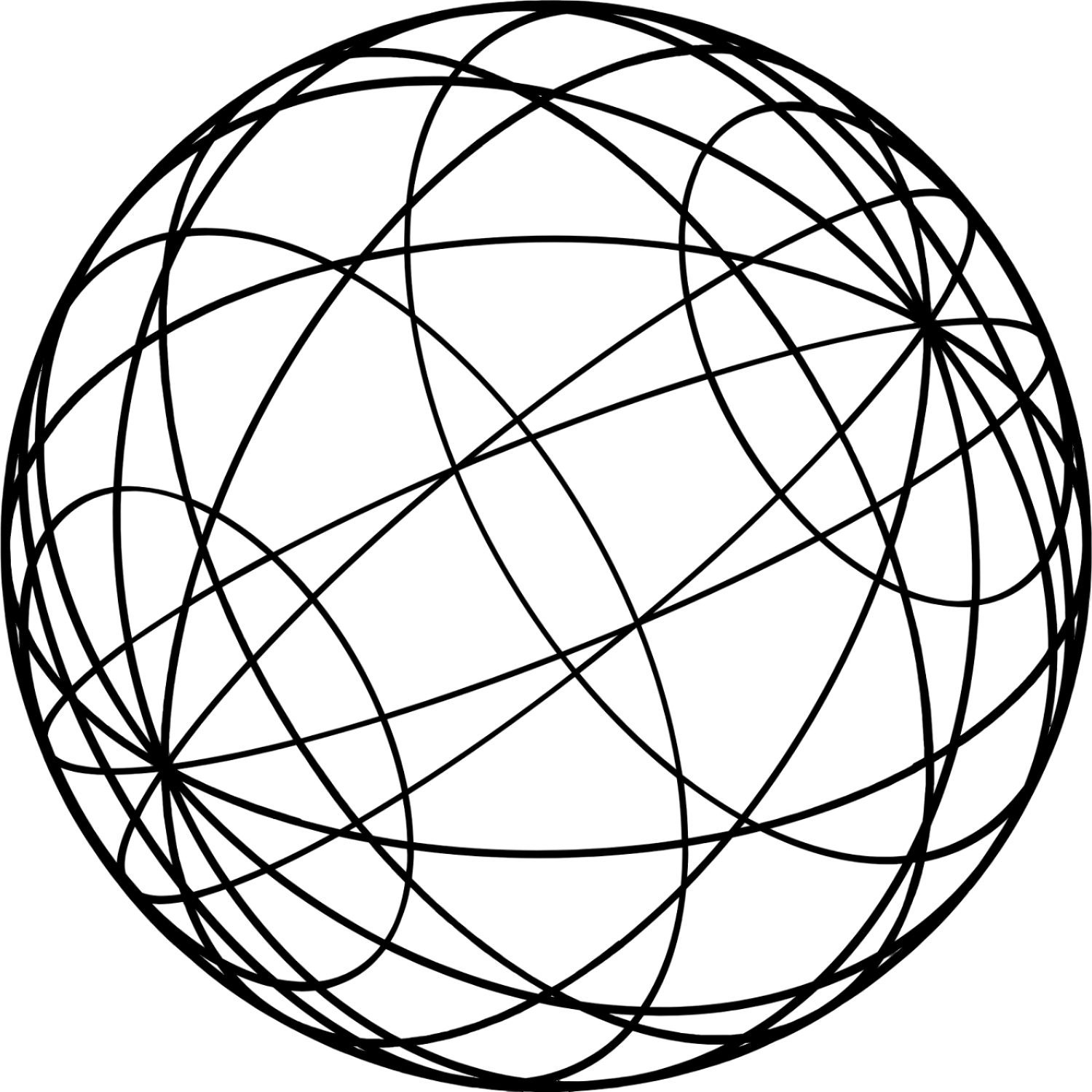 Ventalic Globe Wireframe