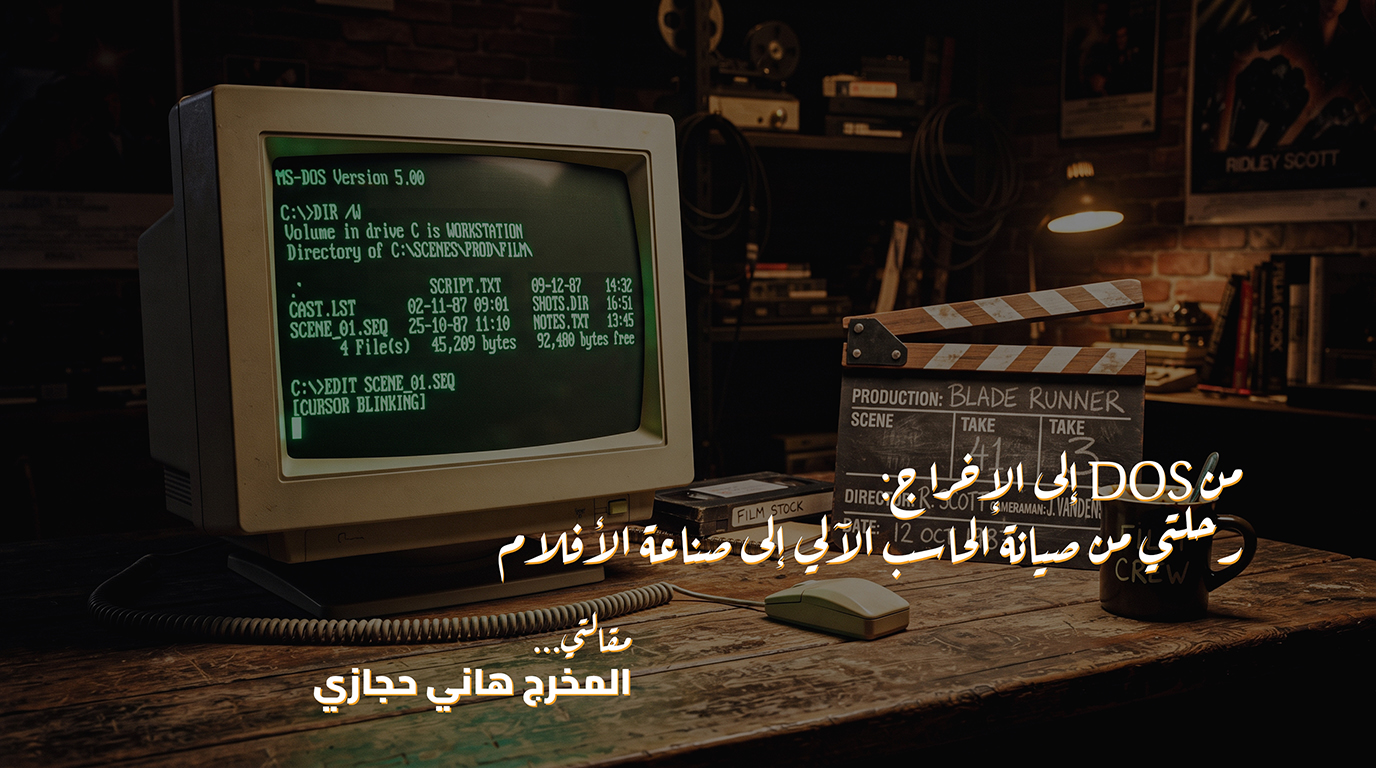 "من DOS إلى الإخراج: رحلتي من صيانة الحاسب الآلي إلى صناعة الأفلام"