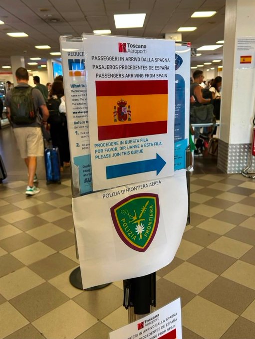 Spain Begins Checks on Travellers from Italy Amid Border Dispute