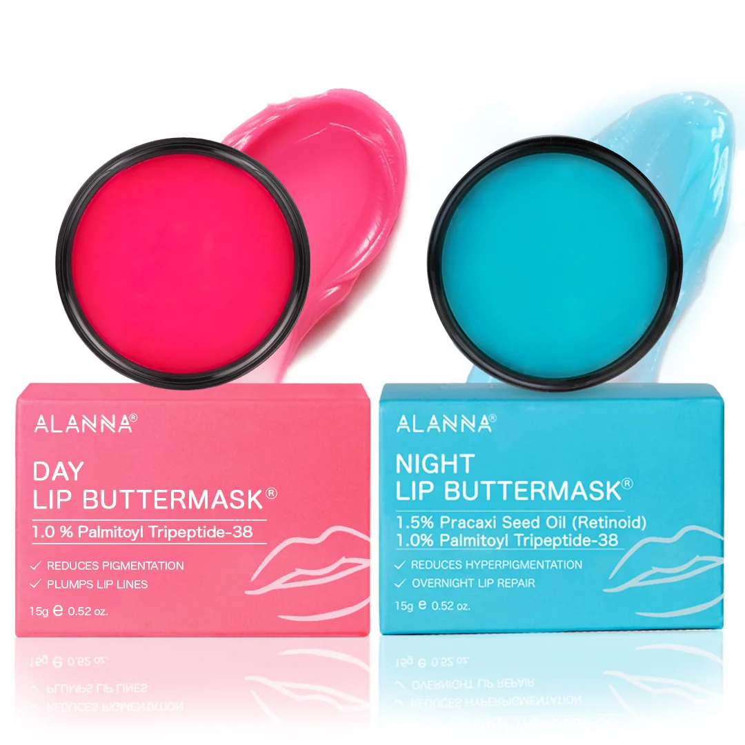 ALANNA Beet and Berry Lip Scrub with Day Lip ButterMask