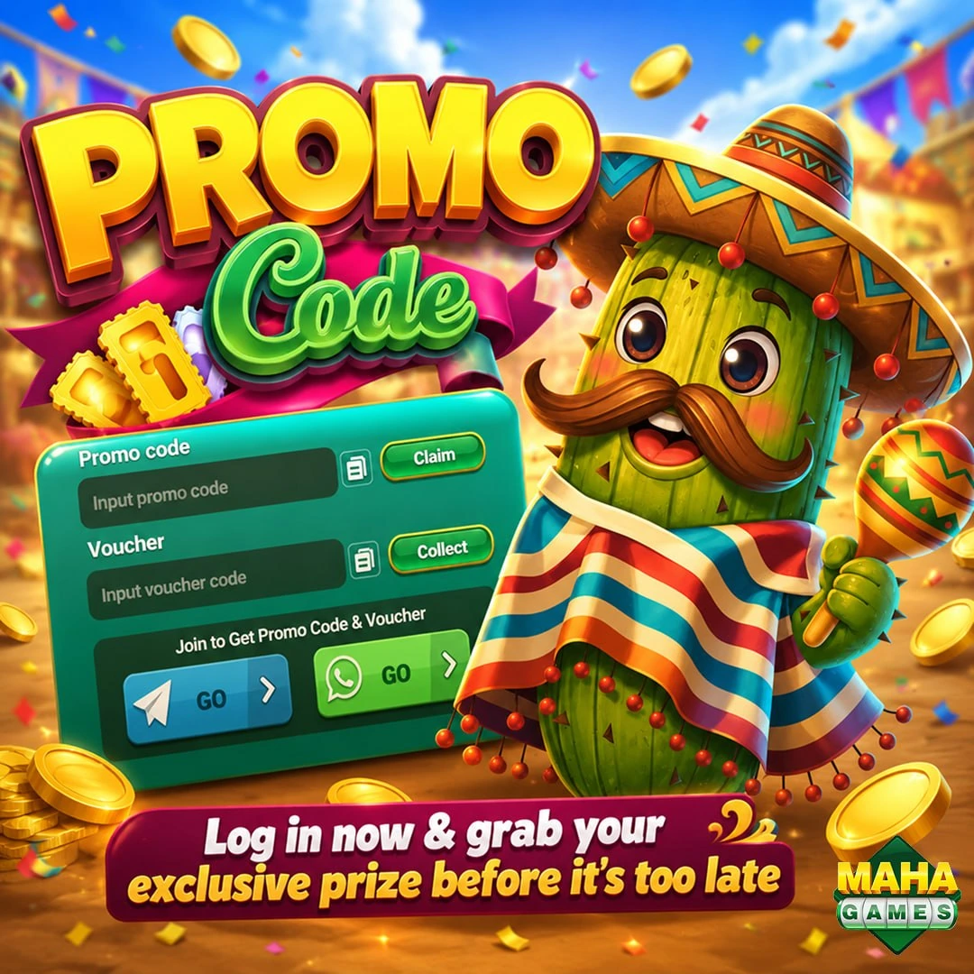 MAHA GAMES Promo Code