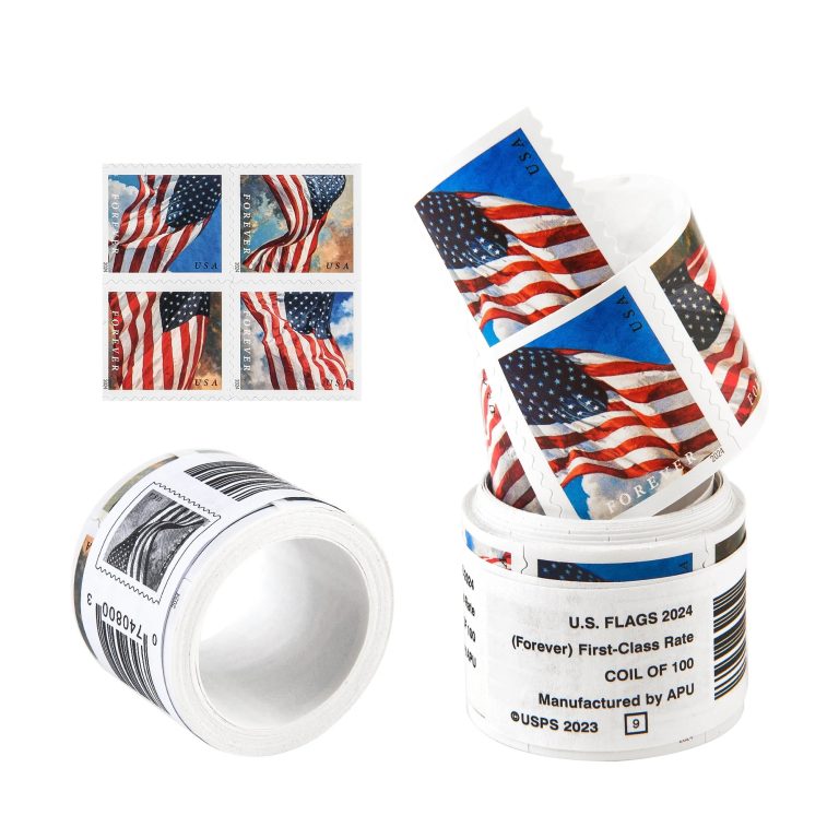 2024 U.S. Flag First-Class Forever Stamps, roll of 100