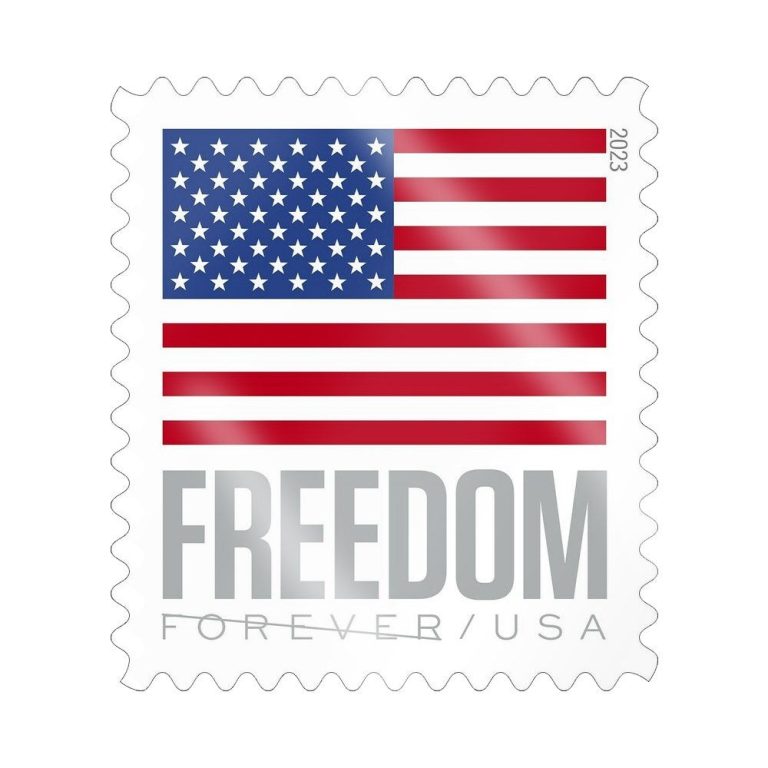 2023 U.S. Flag First-Class Forever Stamps, pack of 100