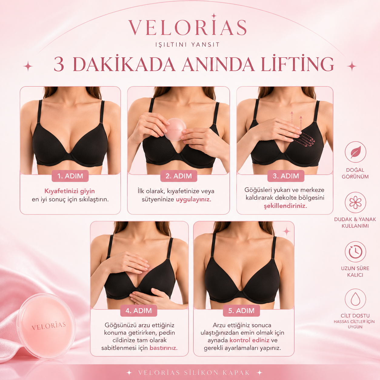 Velorias Göğüs Pedi