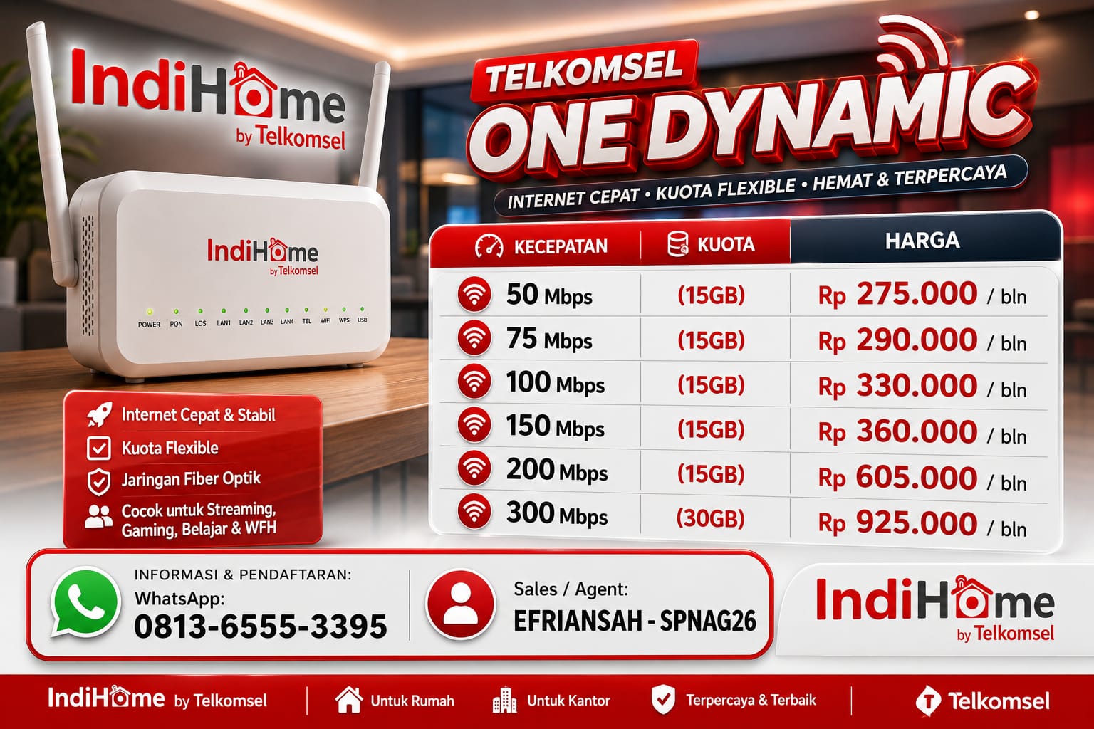 Telkomsel One Dynamic