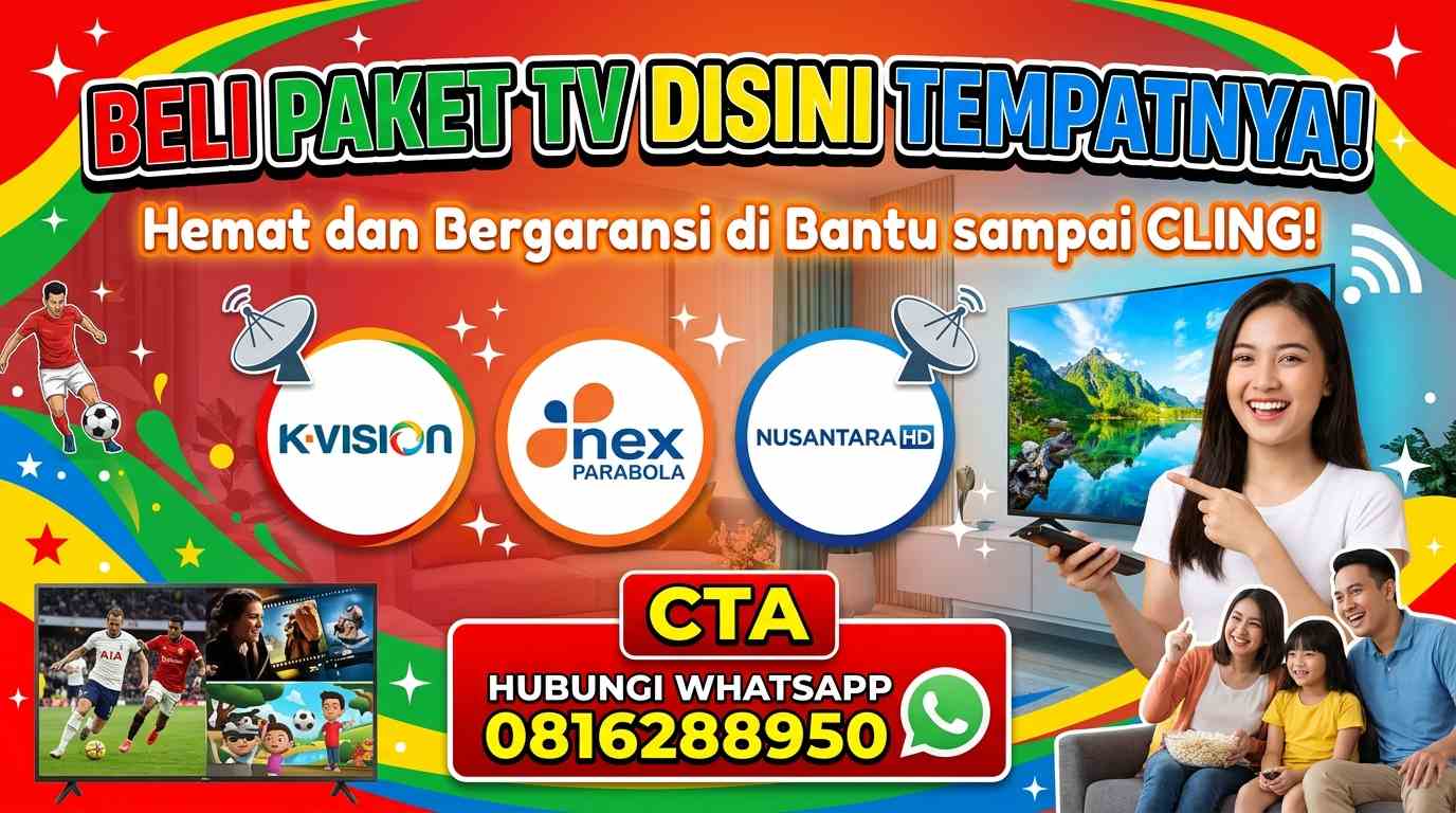 Beli Paket TV - Hubungi WhatsApp 0816288950