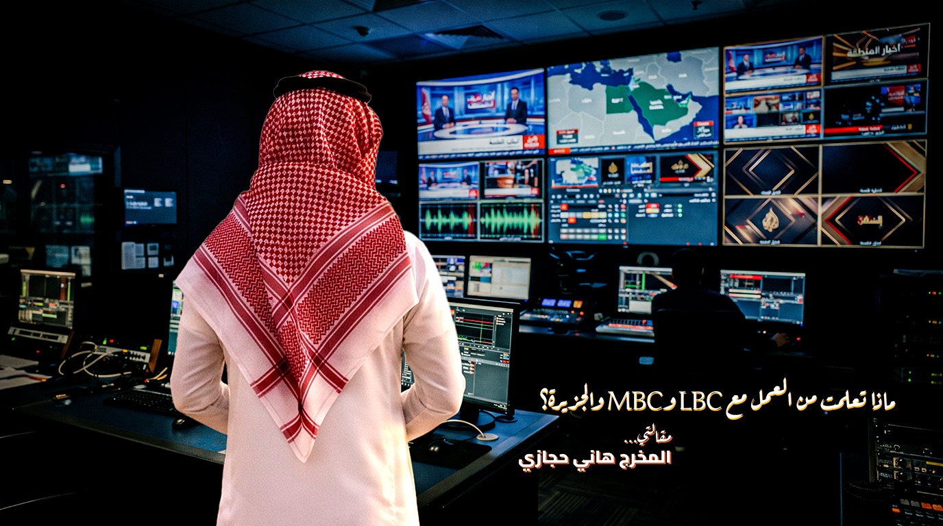 ماذا تعلمت من العمل مع LBC وMBC والجزيرة؟