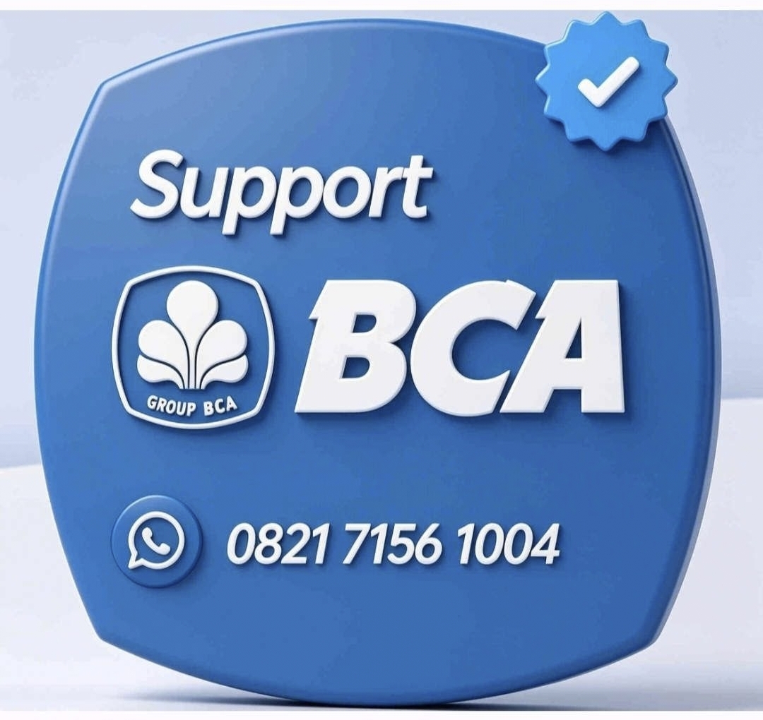Layanan WhatsApp Support BCA - 082171561004