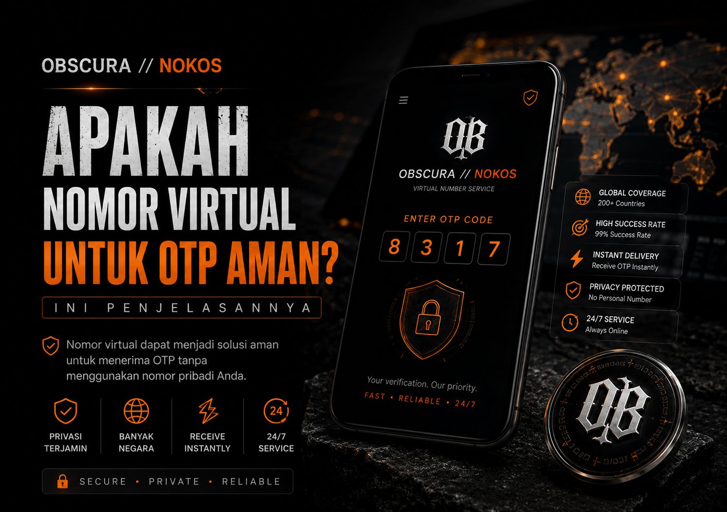 Are Virtual Numbers for OTP Safe? Here's the Explanation