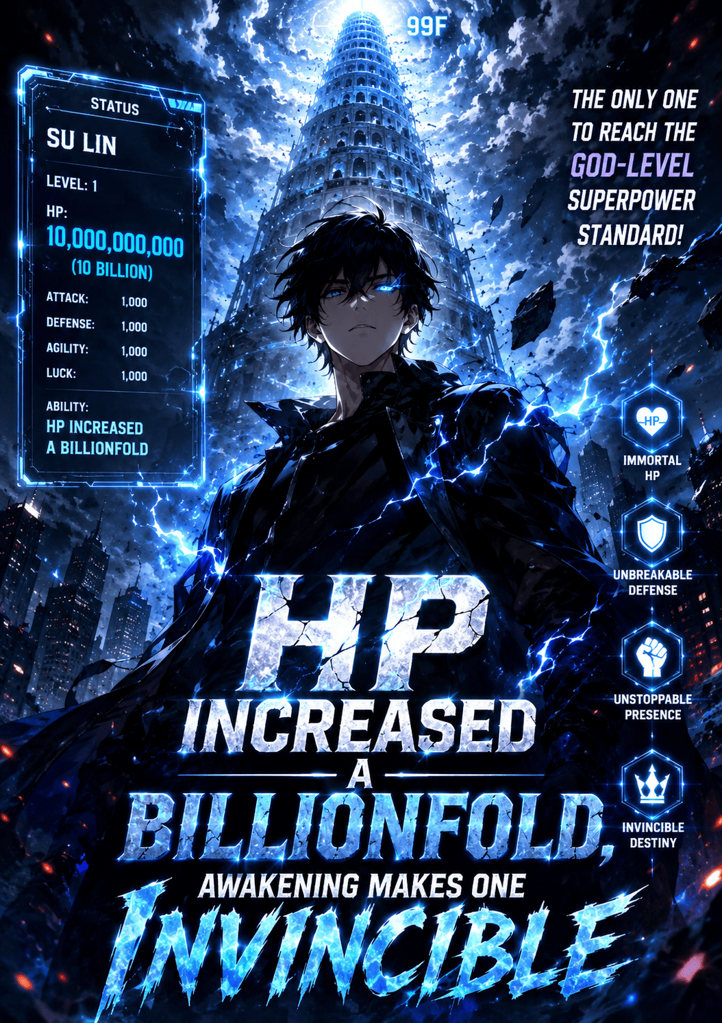 HP Increased a Billionfold, Awakening Makes One Invincible