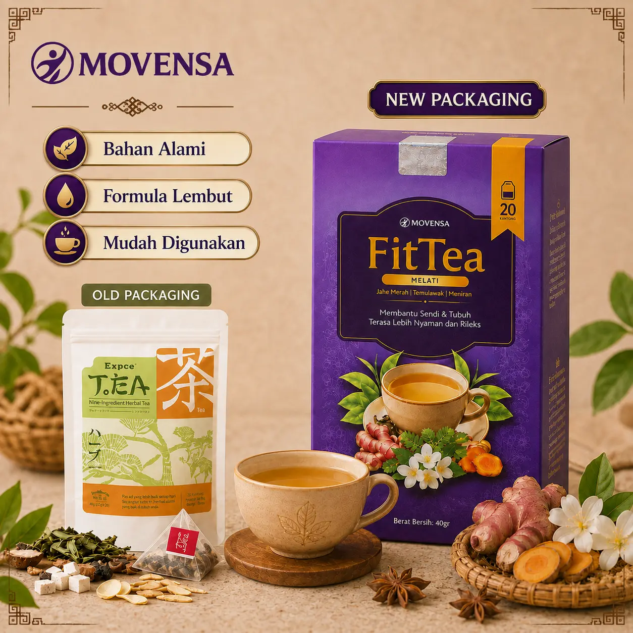 Movensa Five Tea Herbal