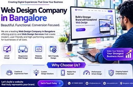 Web Design Company in Bangalore: Creating Digital Experiences That Convert Visitors