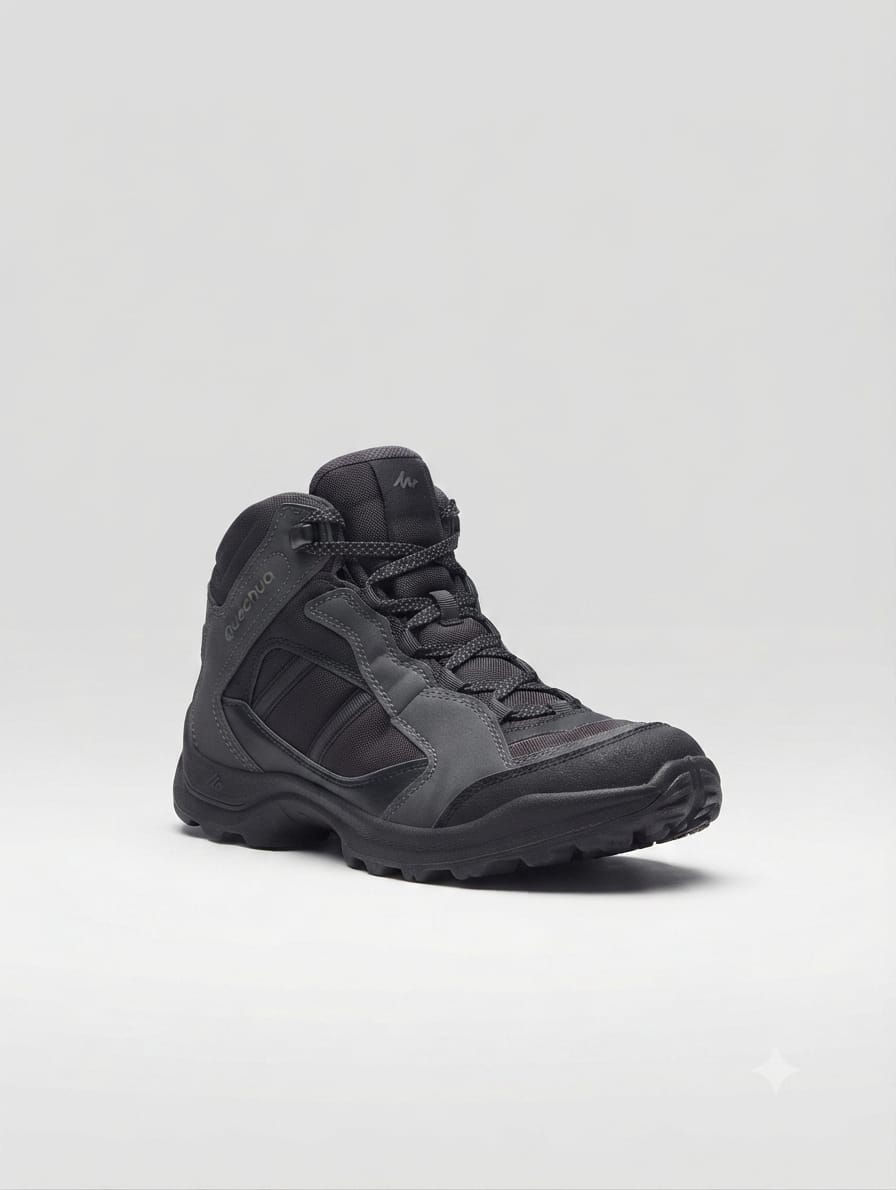 Quechua MH100 Mid Waterproof Hiking Boots