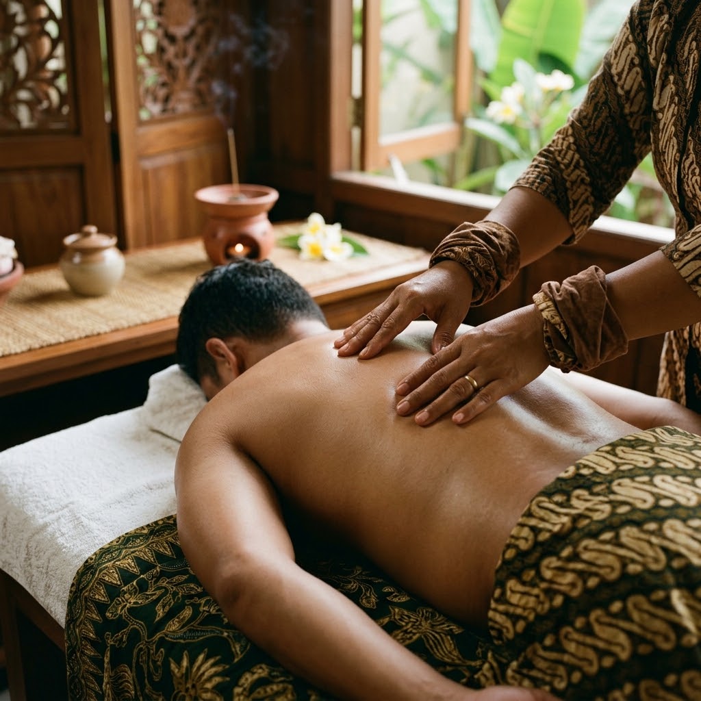 Terapis Senior Body Massage