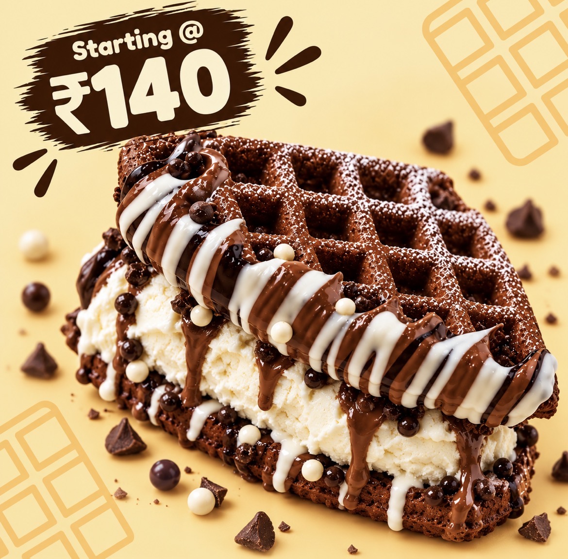 ICE-CREAM WAFFLE