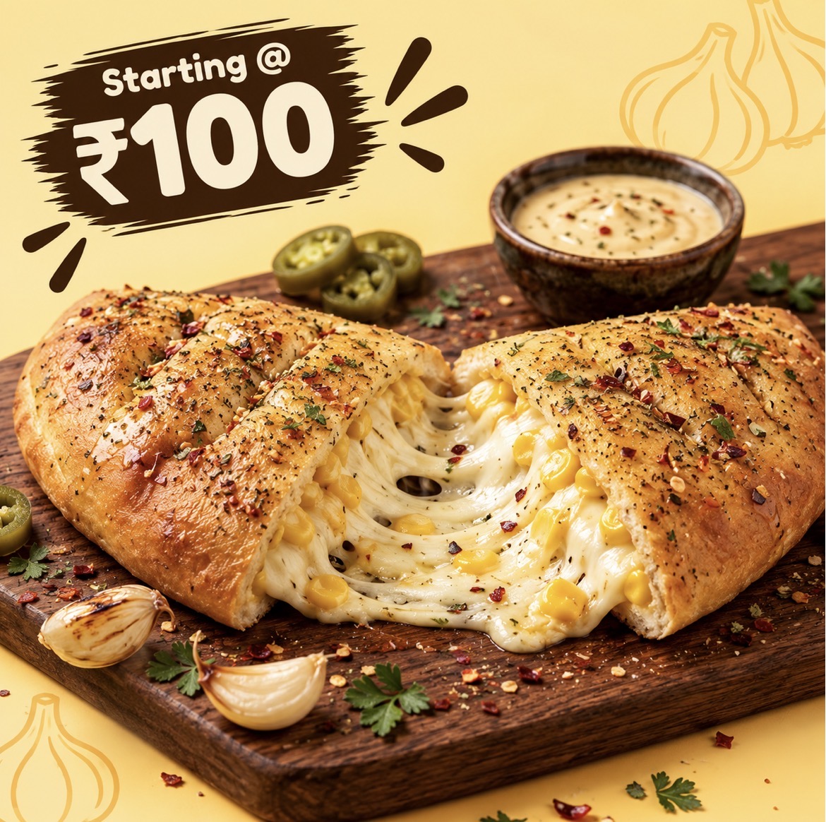 GARLIC BREAD