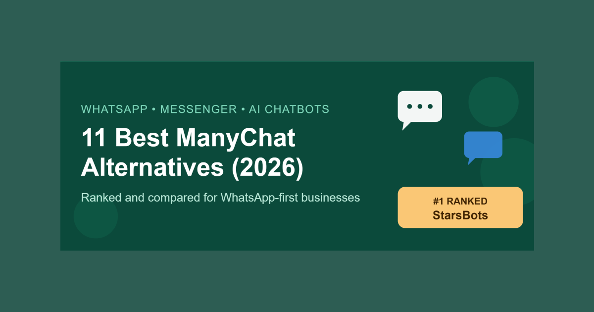 11 Best ManyChat Alternatives in 2026