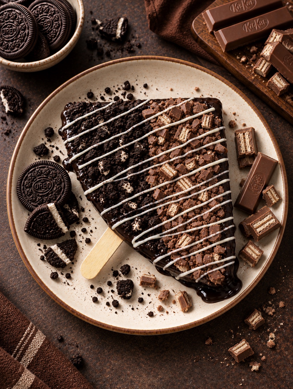 Kit-Kat & Oreo Stick