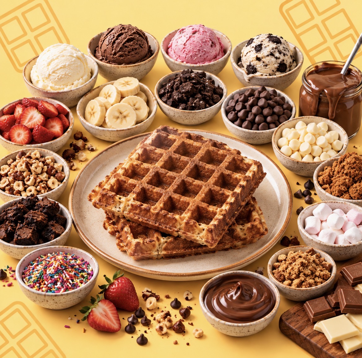 MAKE YOUR OWN WAFFLE