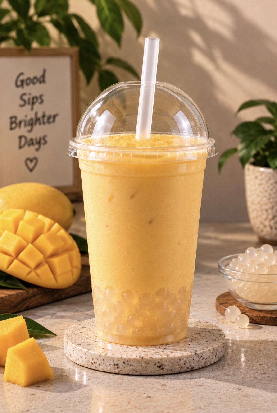 Mango  Boba