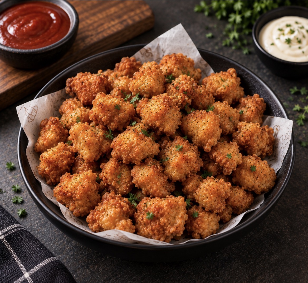 Crispy Chicken Popcorn