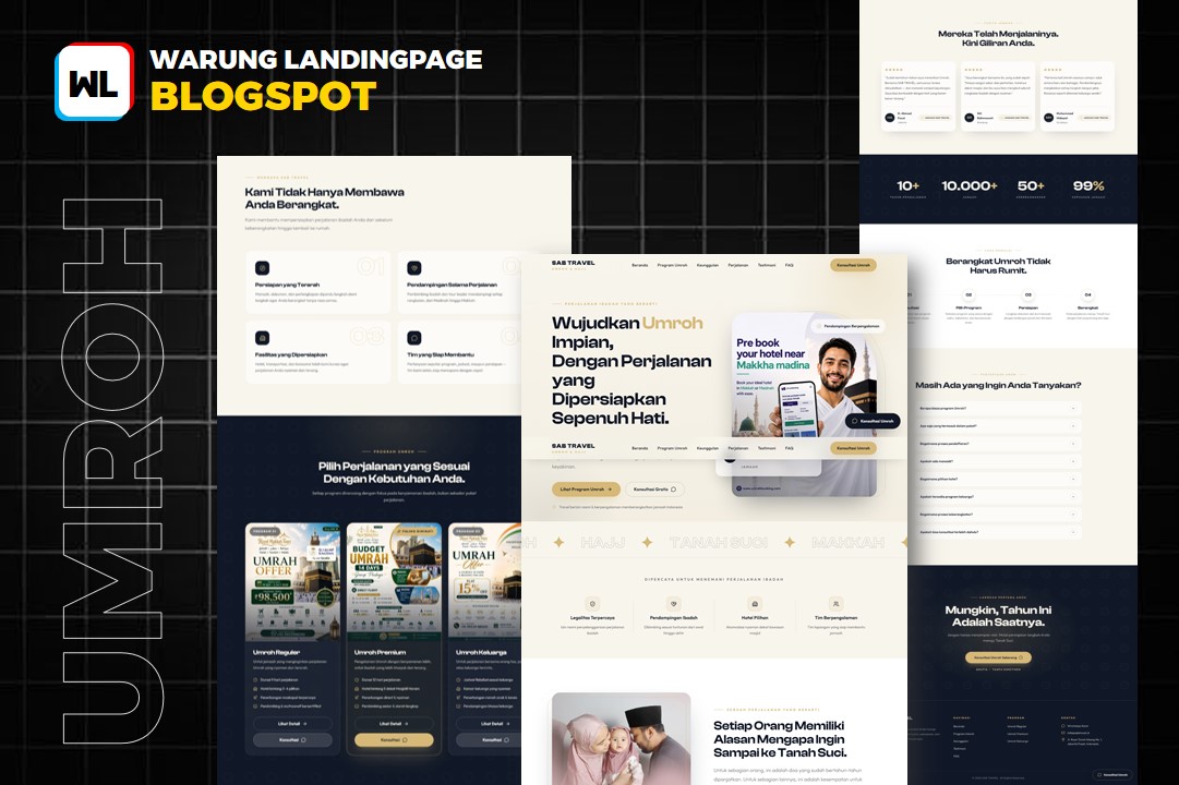 Landing page project 07