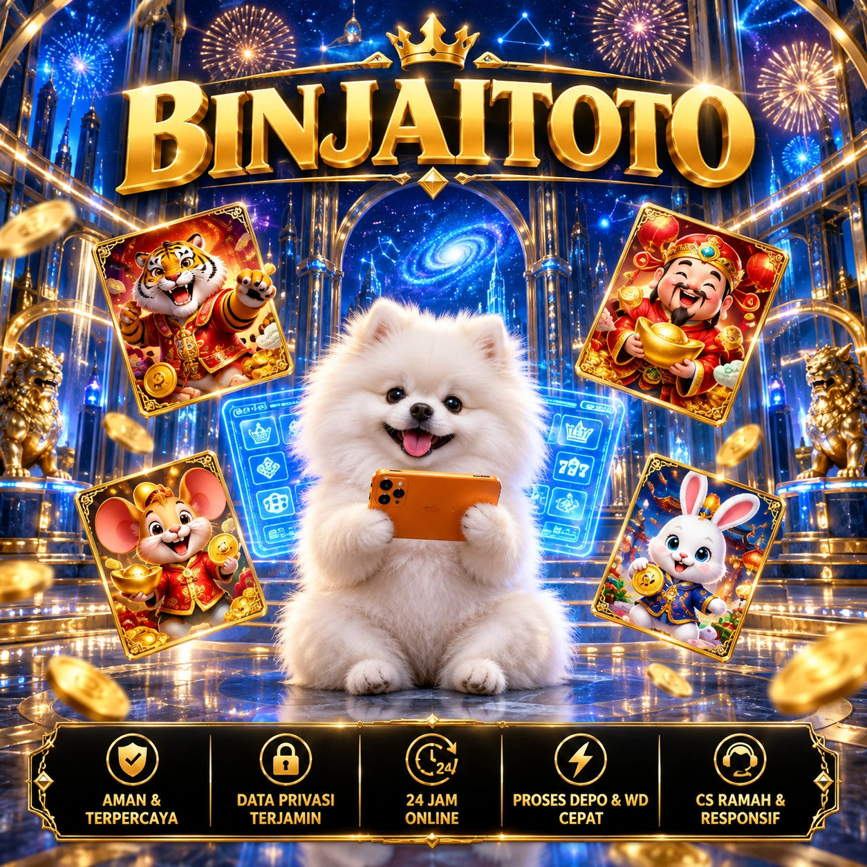 BINJAITOTO - Situs Slot & Toto Online Terpercaya