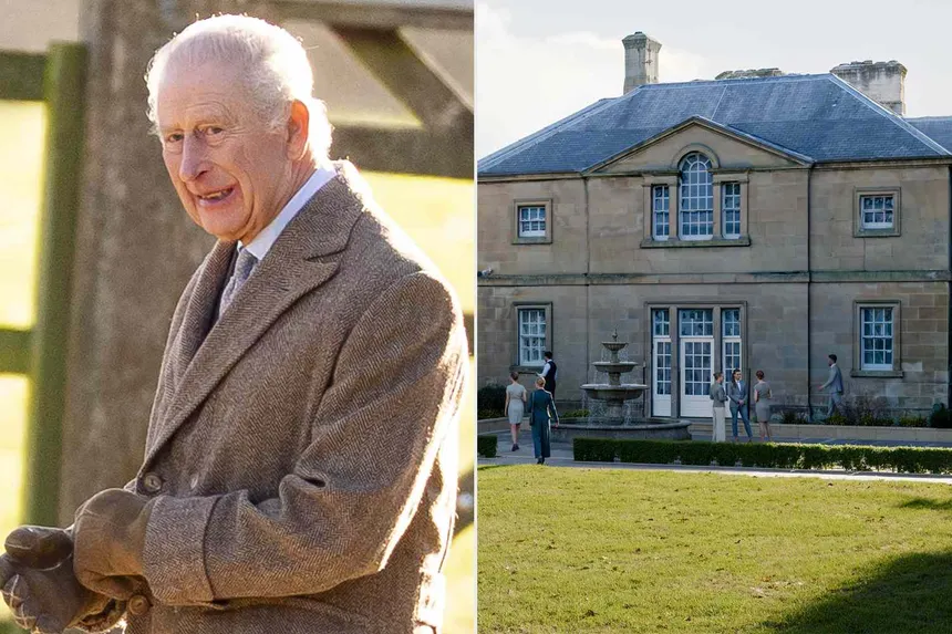 King Charles III at Dumfries House