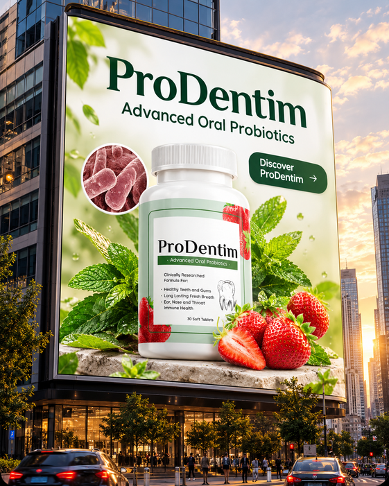 ProDentim Bottle and Ingredients