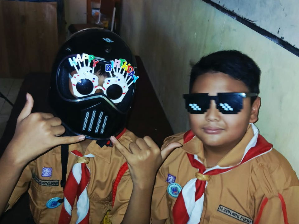 Foto Naufal dan Zein