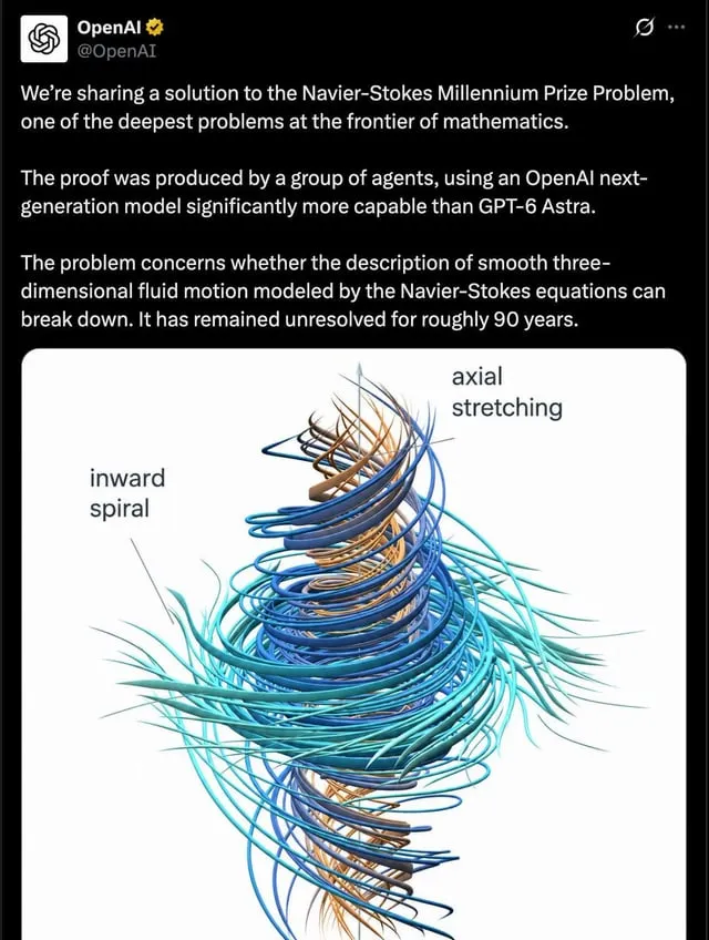 OpenAI Math - Navier-Stokes