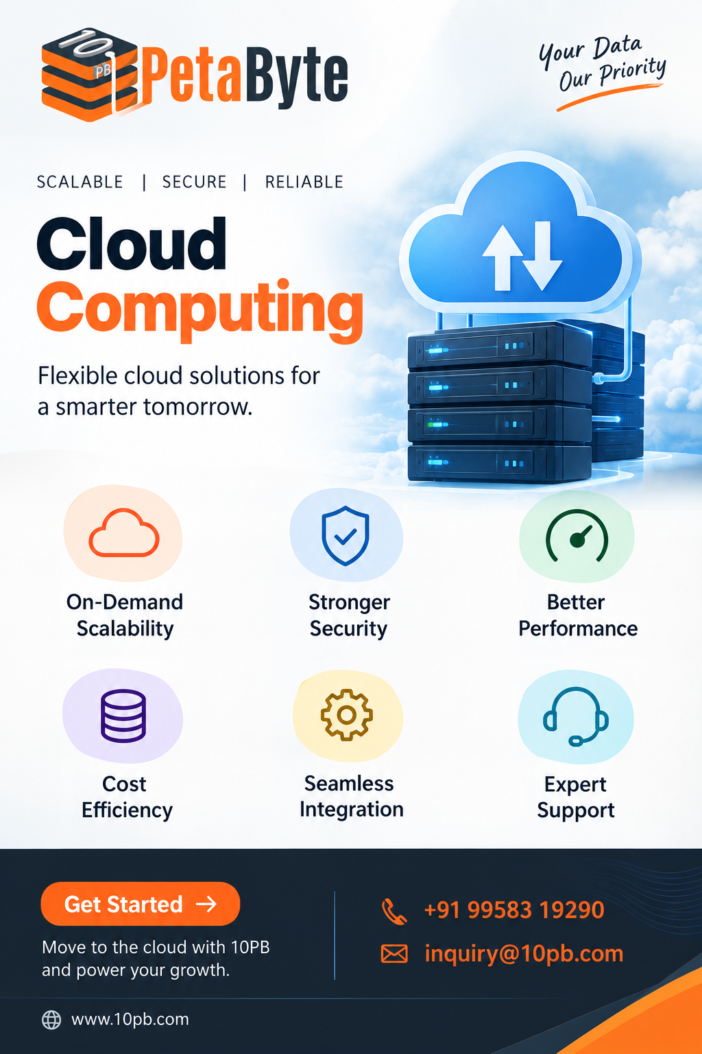 Cloud computing services supporting modern digital infrastructure