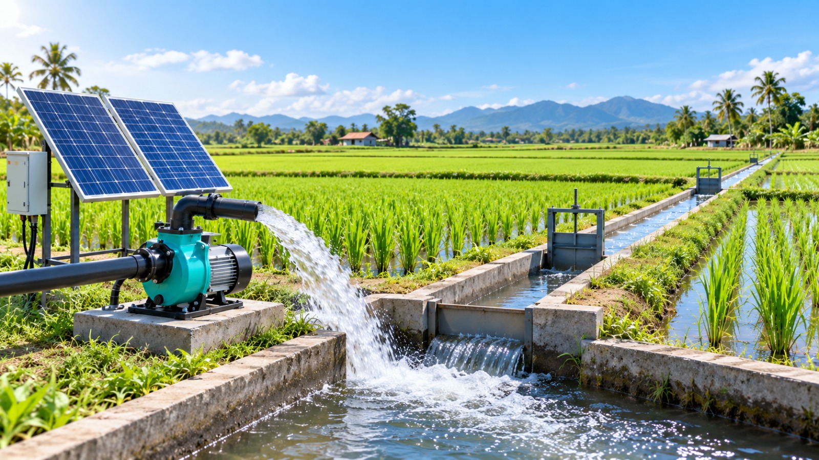 Water management untuk pertanian modern