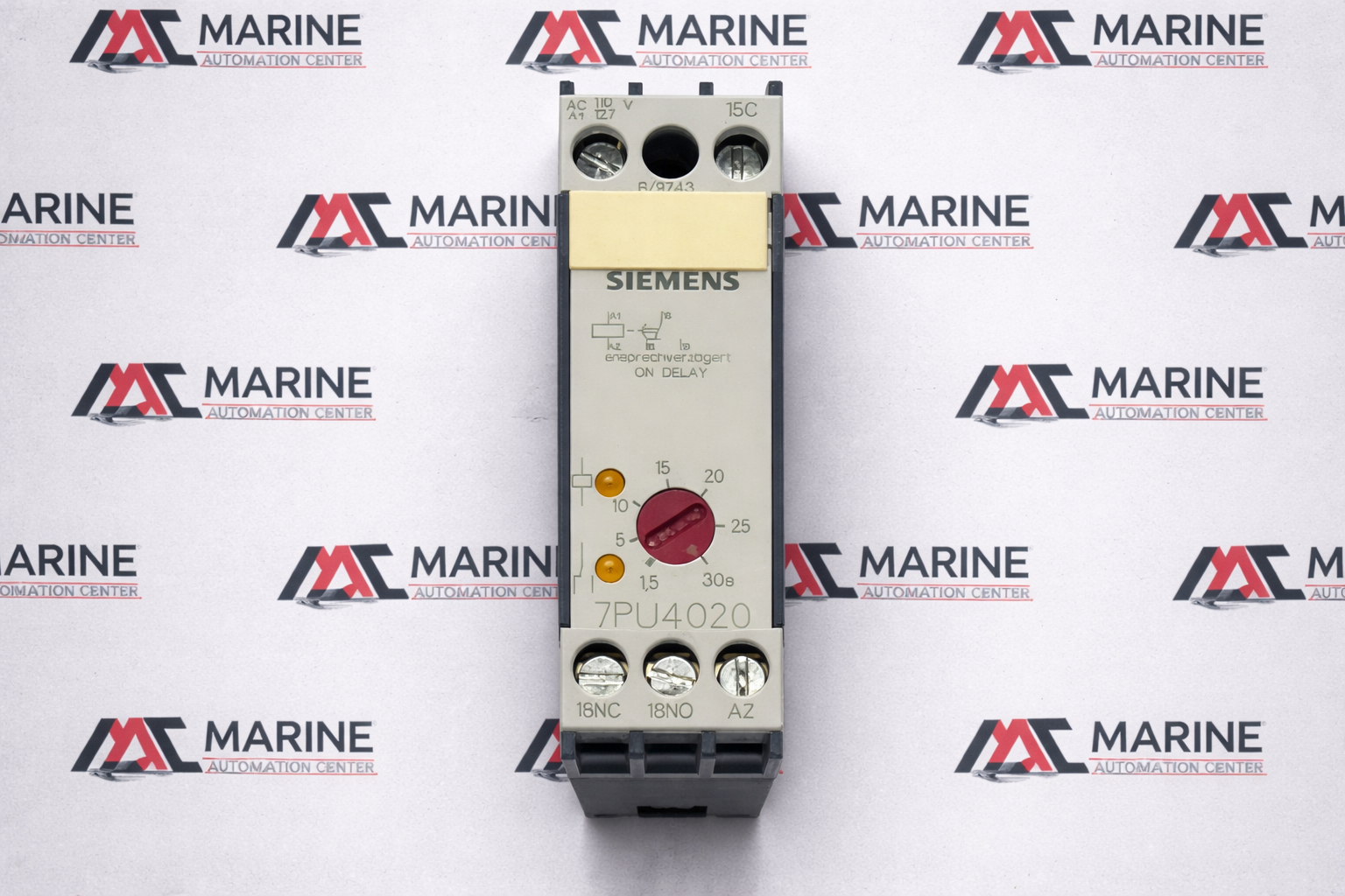 Siemens 7PU4020-2AJ20 Time Delay Module thumbnail